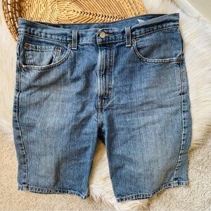 Y2K Levis 550 Relaxed Loose Fit Baggy Denim Jorts Skate Streetwear Men’s Size 34